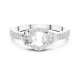 Ladies Ring LR-01 (89) - White Gold - Image