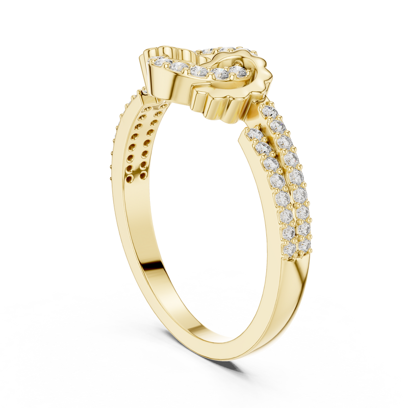 Ladies Ring LR-01 (89) - Yellow Gold - Image