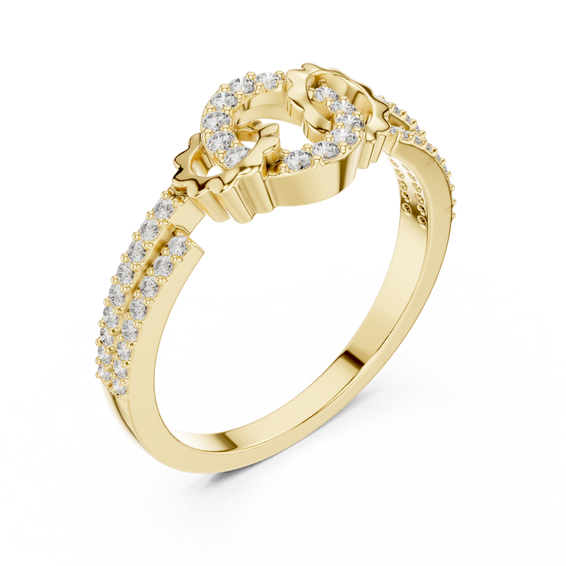 Ladies Ring LR-01 (89) - Yellow Gold - Image