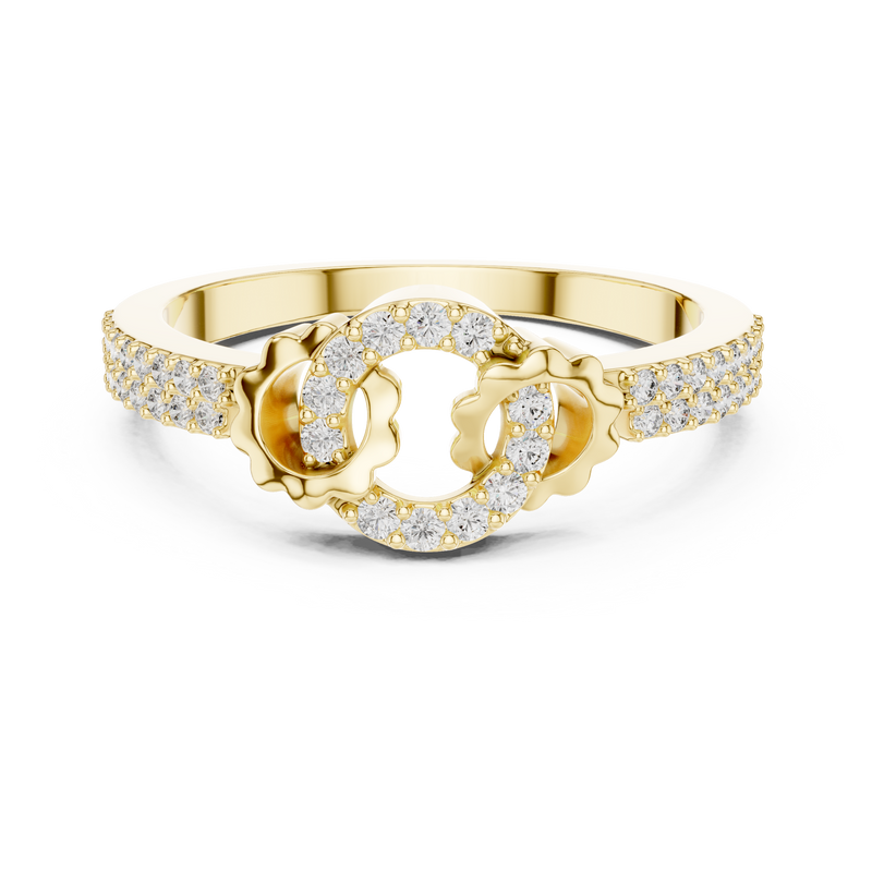Ladies Ring LR-01 (89) - Yellow Gold - Image
