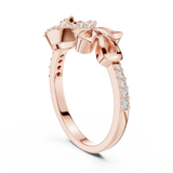 Ladies Ring LR-01 (90) - Rose Gold - Image