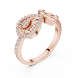 Ladies Ring LR-01 (90) - Rose Gold - Image