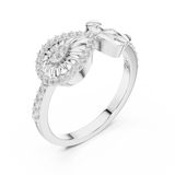 Ladies Ring LR-01 (90) - White Gold - Image