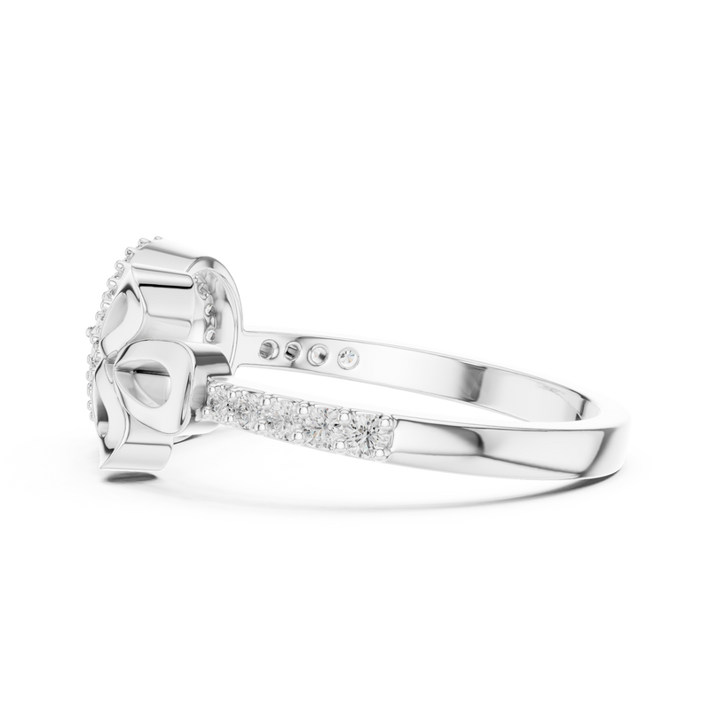 Ladies Ring LR-01 (90) - White Gold - Image