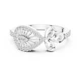 Ladies Ring LR-01 (90) - White Gold - Image