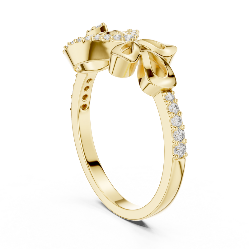 Ladies Ring LR-01 (90) - Yellow Gold - Image