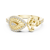 Ladies Ring LR-01 (90) - Yellow Gold - Image