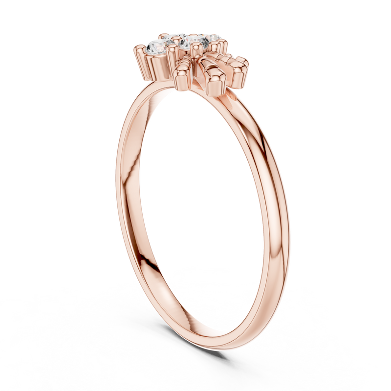 Ladies Ring LR-01 (91) - Rose Gold - Image