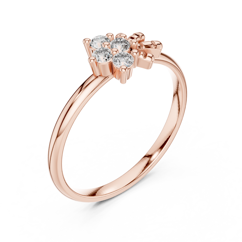 Ladies Ring LR-01 (91) - Rose Gold - Image
