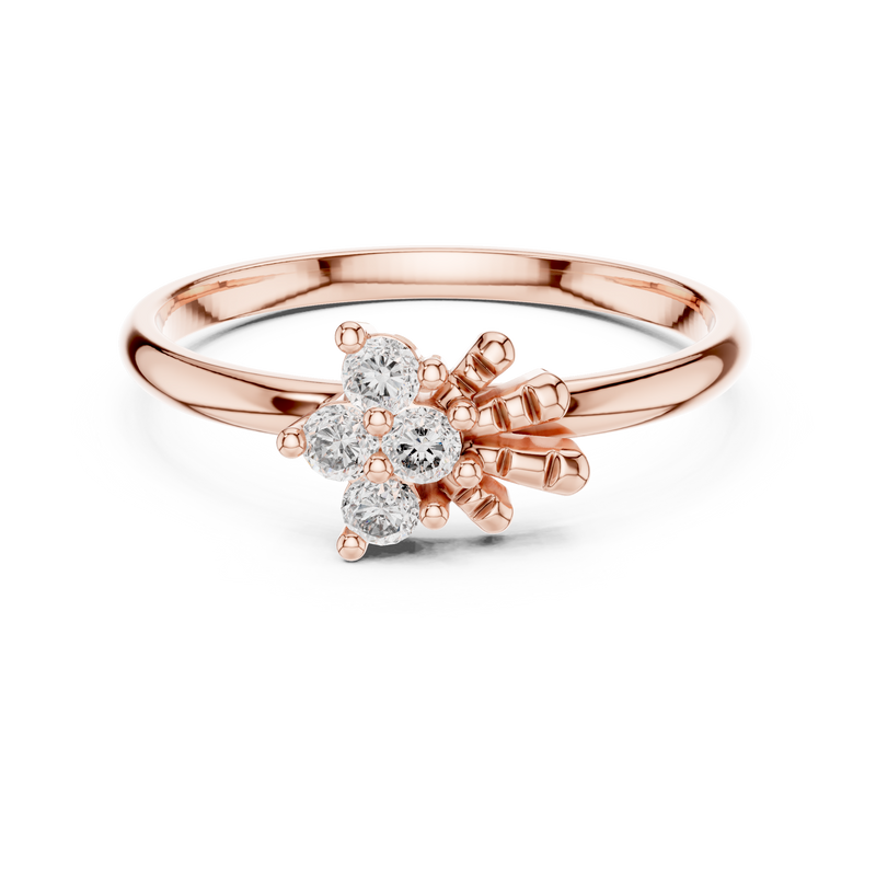 Ladies Ring LR-01 (91) - Rose Gold - Image