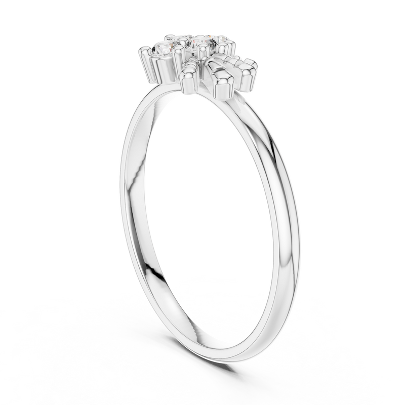 Ladies Ring LR-01 (91) - White Gold - Image