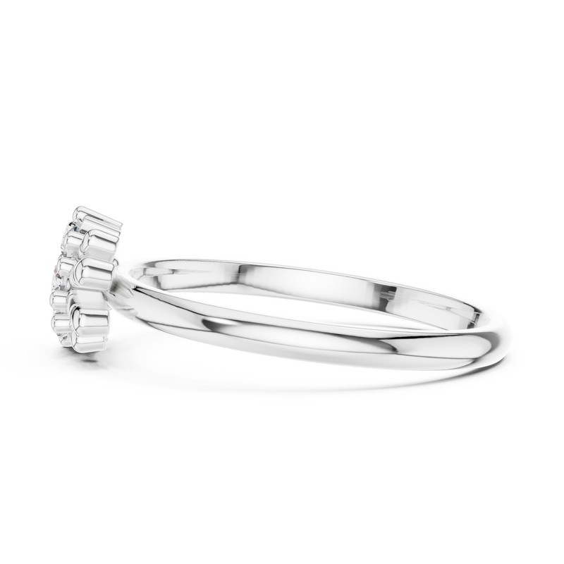 Ladies Ring LR-01 (91) - White Gold - Image