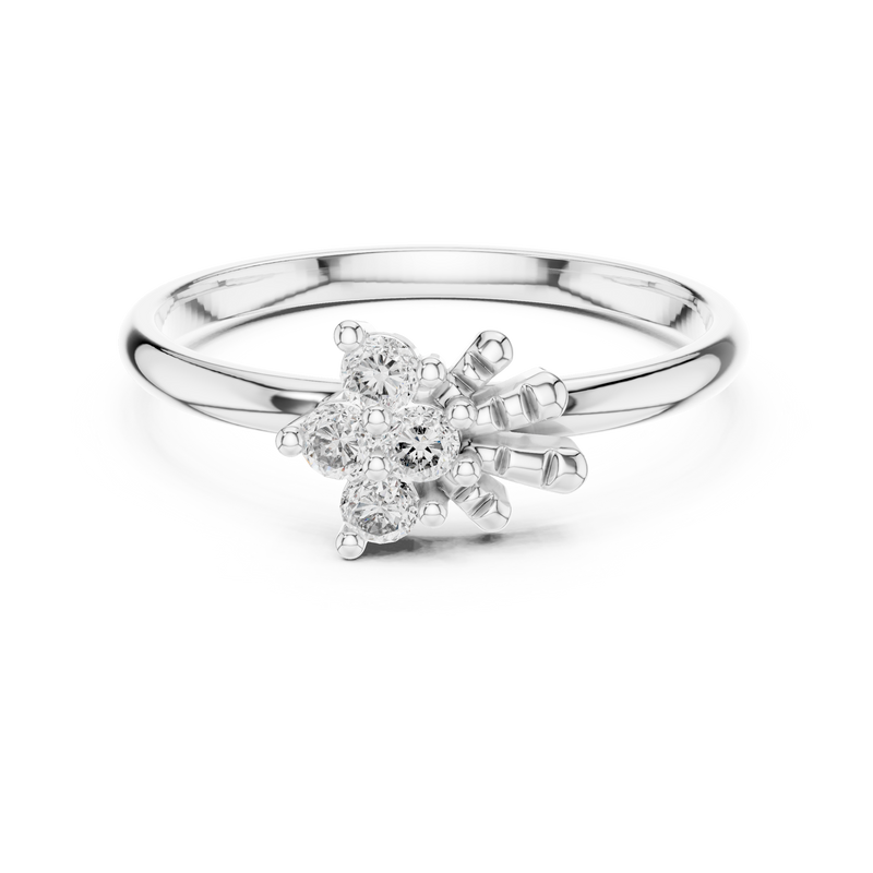Ladies Ring LR-01 (91) - White Gold - Image