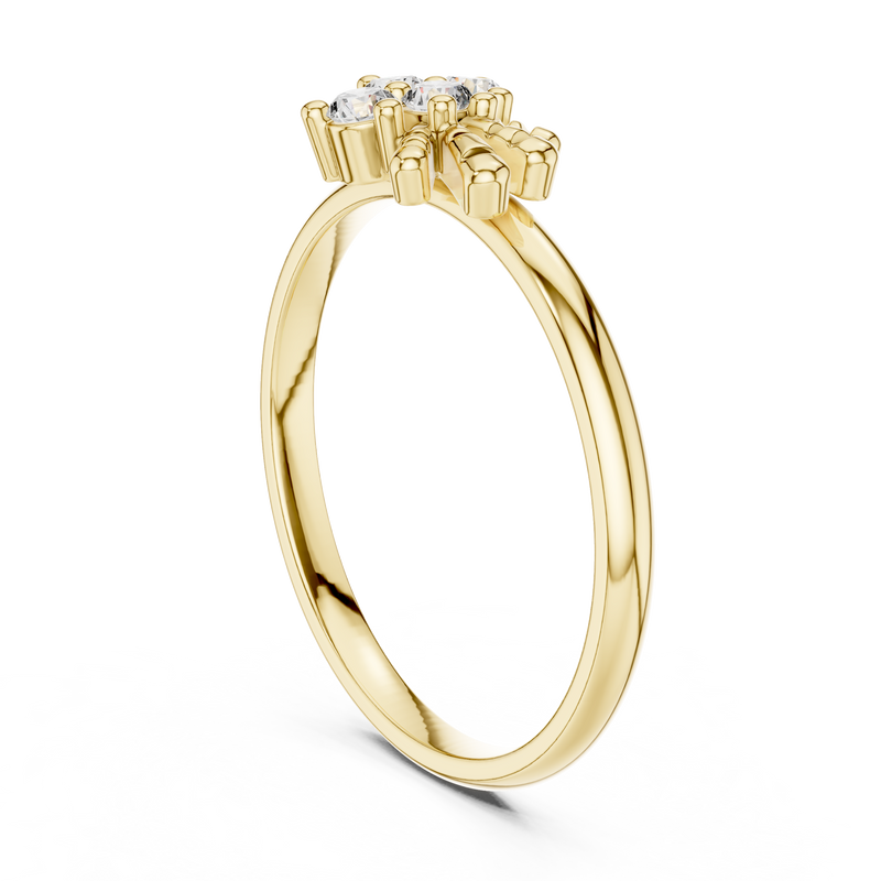 Ladies Ring LR-01 (91) - Yellow Gold - Image
