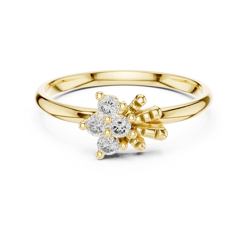 Ladies Ring LR-01 (91) - Yellow Gold - Image