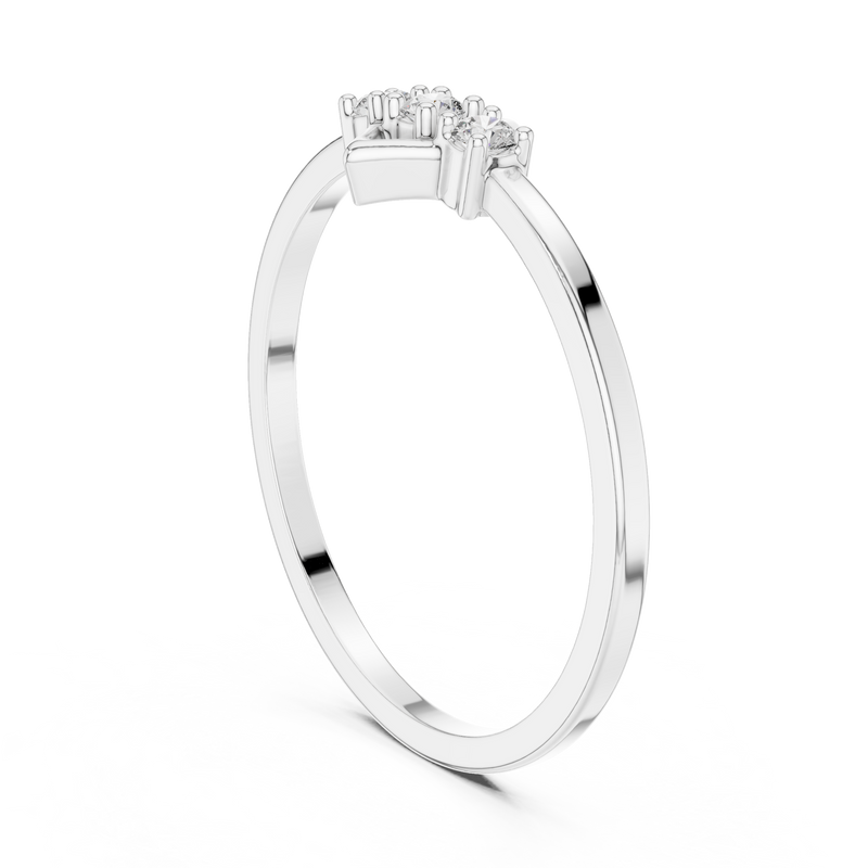 Ladies Ring LR-01 (93) - White Gold - Image