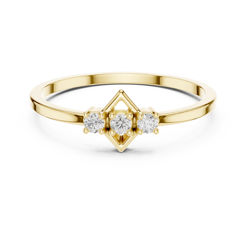 Ladies Ring LR-01 (93) - Yellow Gold - Image