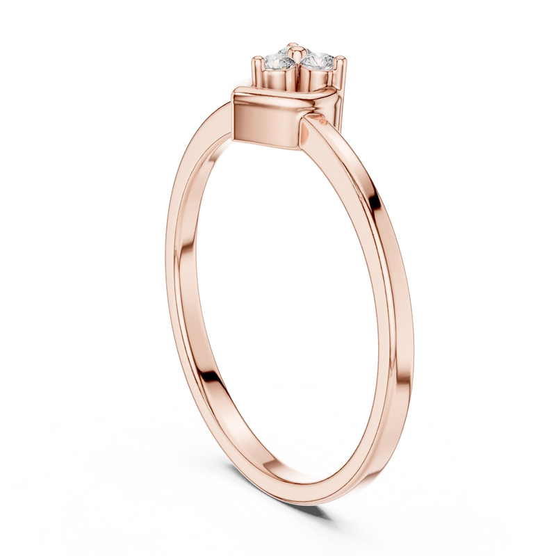 Ladies Ring LR-01 (94) - Rose Gold - Image