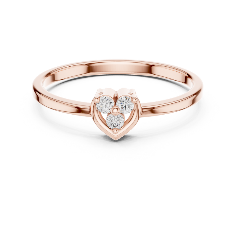 Ladies Ring LR-01 (94) - Rose Gold - Image