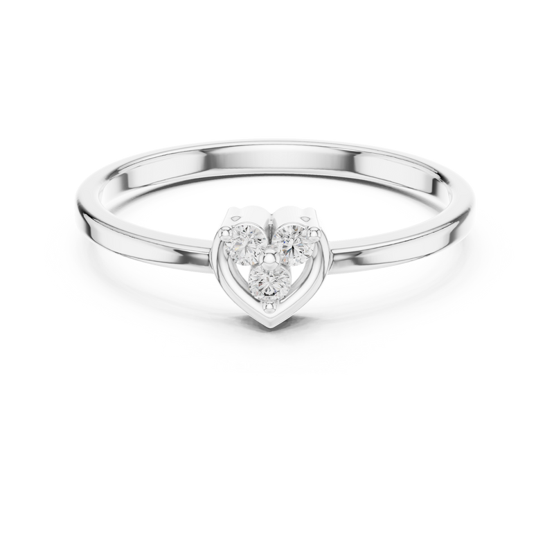 Ladies Ring LR-01 (94) - White Gold - Image