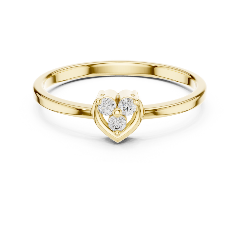 Ladies Ring LR-01 (94) - Yellow Gold - Image