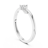 Ladies Ring LR-01 (95) - White Gold - Image