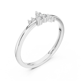 Ladies Ring LR-01 (95) - White Gold - Image