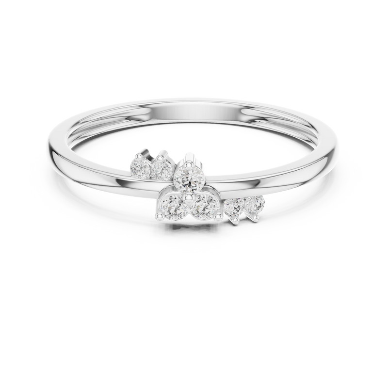 Ladies Ring LR-01 (95) - White Gold - Image