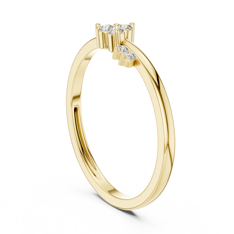 Ladies Ring LR-01 (95) - Yellow Gold - Image