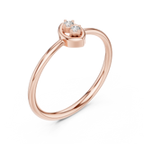 Ladies Ring LR-01 (96) - Rose Gold - Image