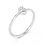 Ladies Ring LR-01 (96) - White Gold - Image
