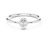 Ladies Ring LR-01 (96) - White Gold - Image