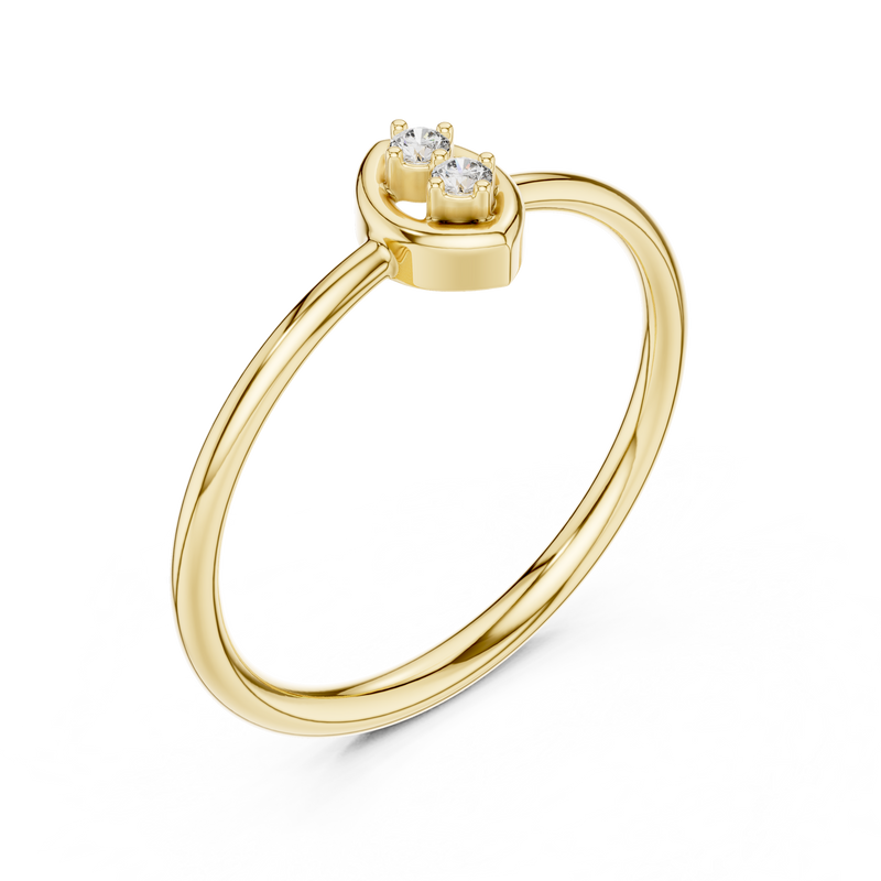 Ladies Ring LR-01 (96) - Yellow Gold - Image