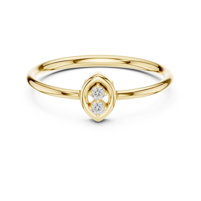 Ladies Ring LR-01 (96) - Yellow Gold - Image