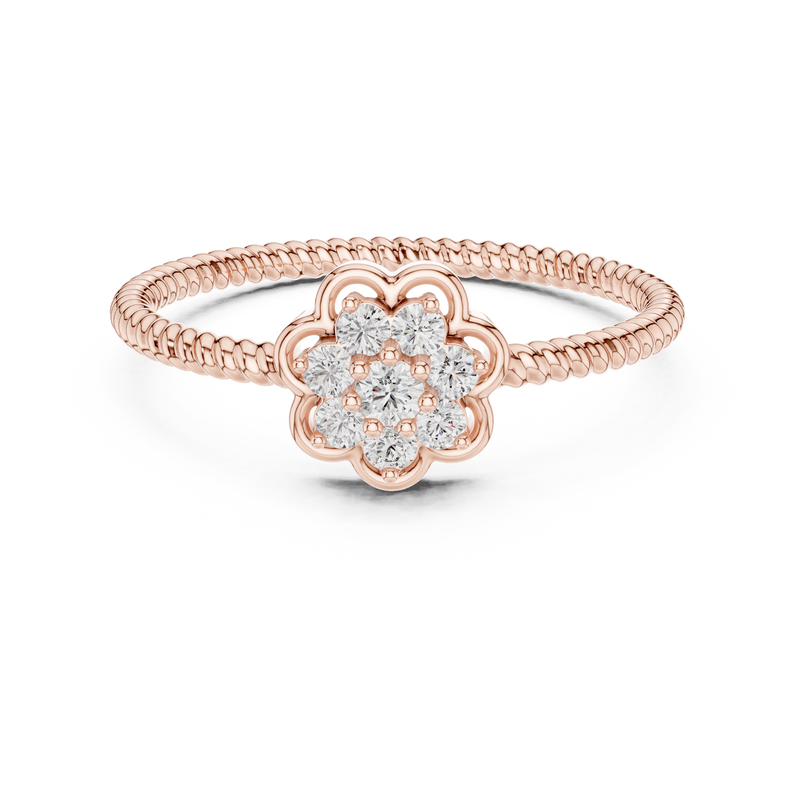 Ladies Ring LR-01 (97) - Rose Gold - Image