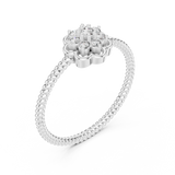Ladies Ring LR-01 (97) - White Gold - Image
