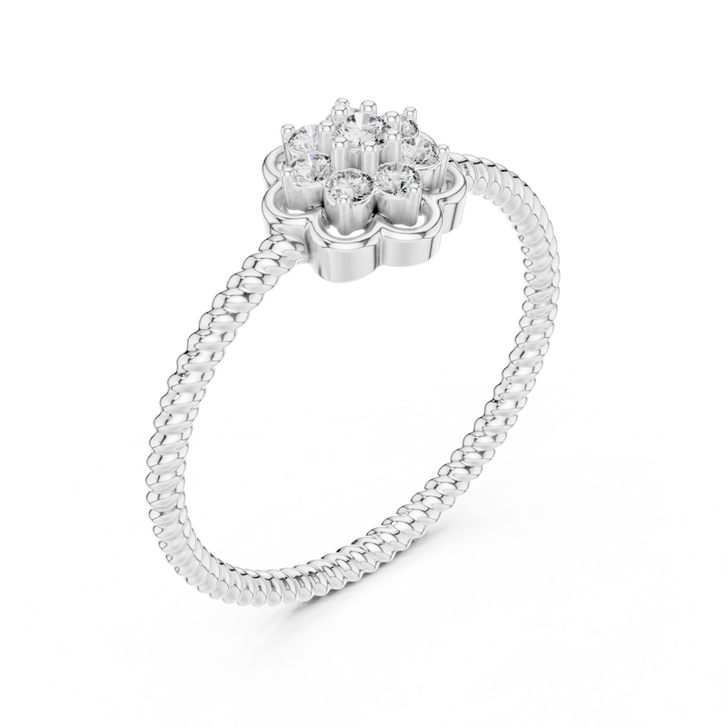 Ladies Ring LR-01 (97) - White Gold - Image