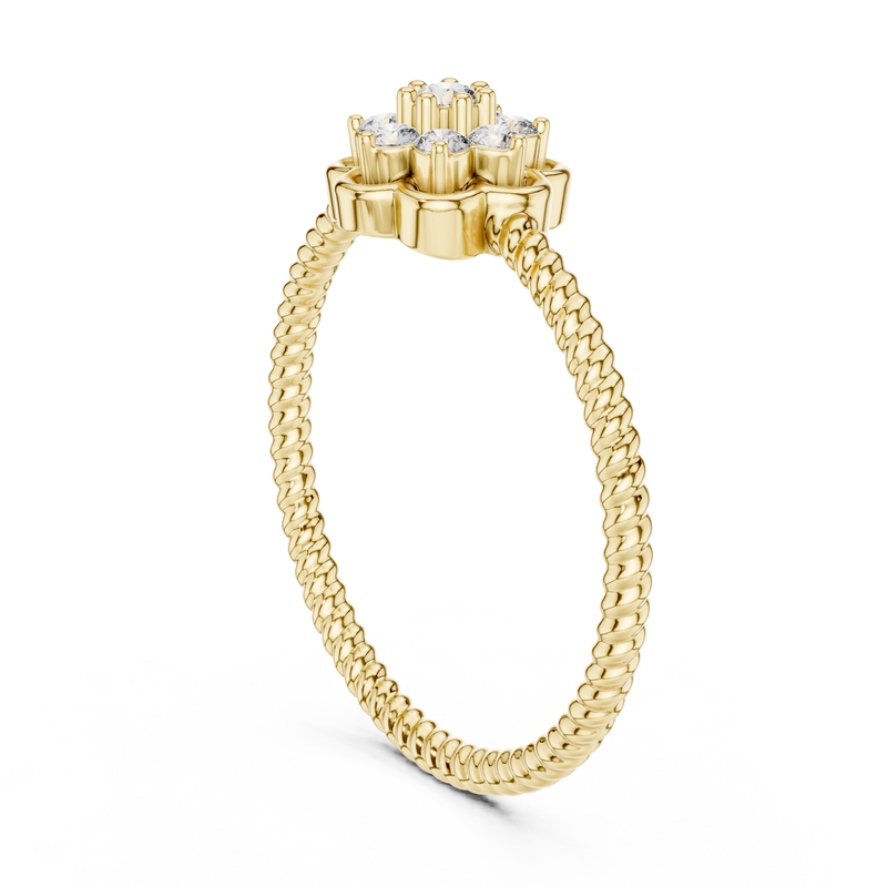 Ladies Ring LR-01 (97) - Yellow Gold - Image
