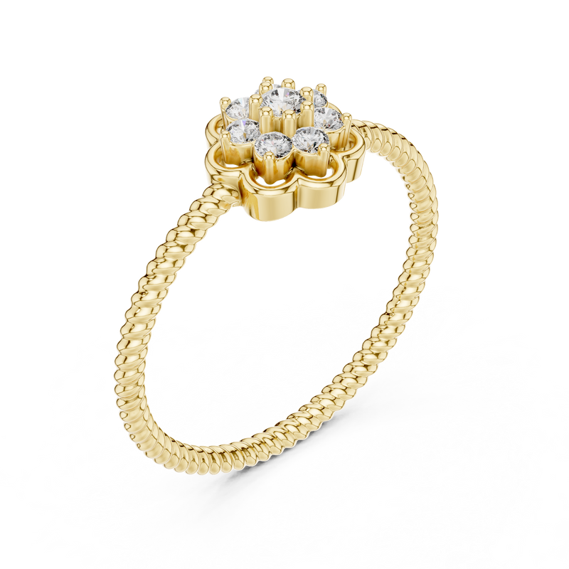 Ladies Ring LR-01 (97) - Yellow Gold - Image