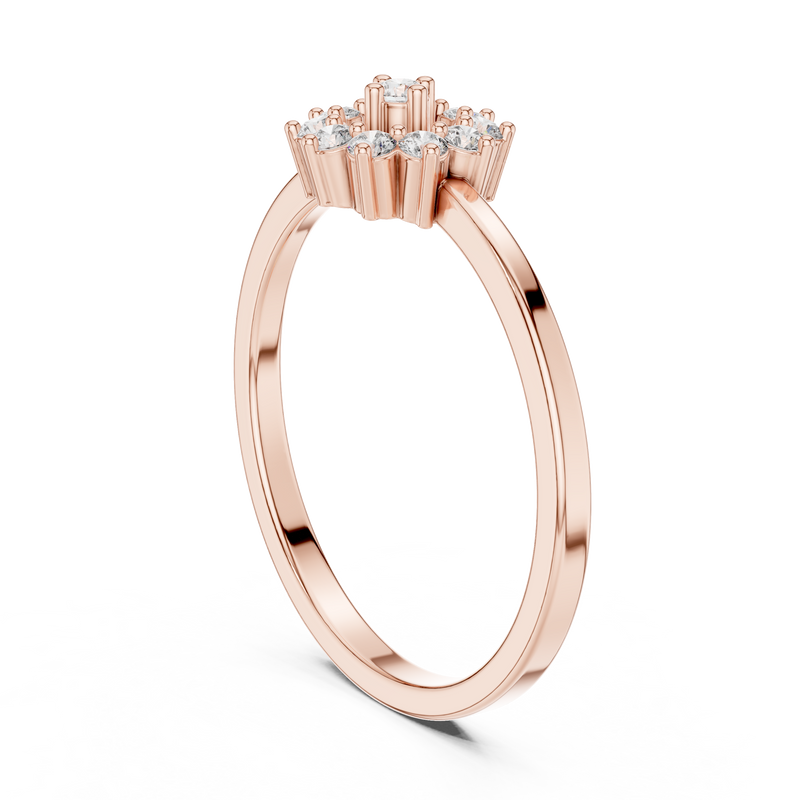 Ladies Ring LR-01 (98) - Rose Gold - Image