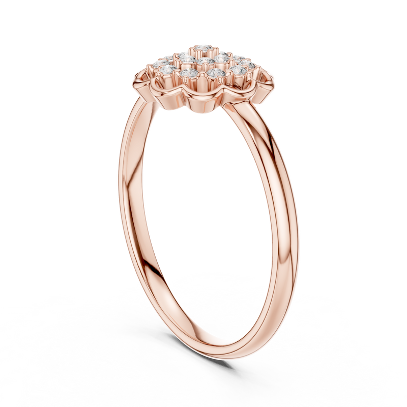 Ladies Ring LR-01 (99) - Rose Gold - Image