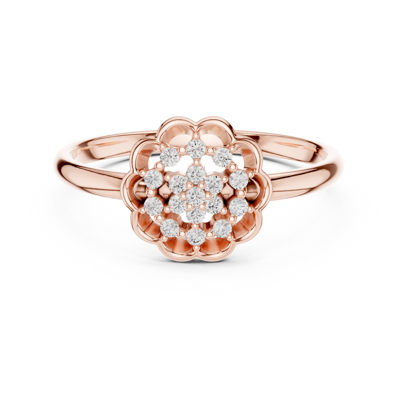 Ladies Ring LR-01 (99) - Rose Gold - Image