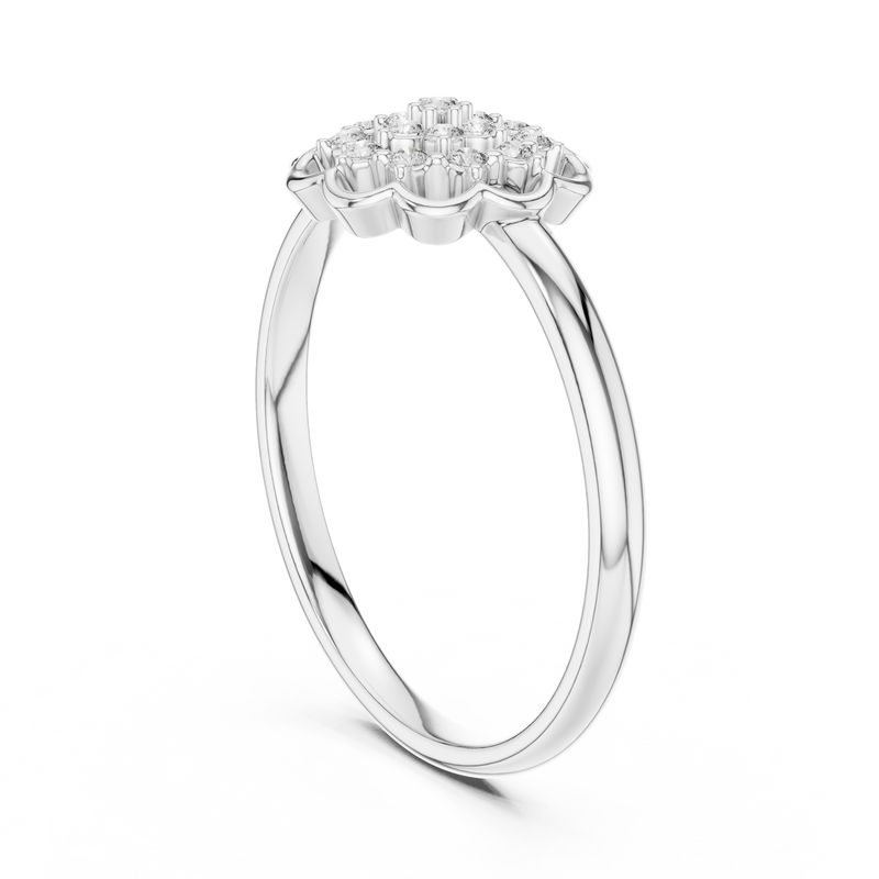 Ladies Ring LR-01 (99) - White Gold - Image