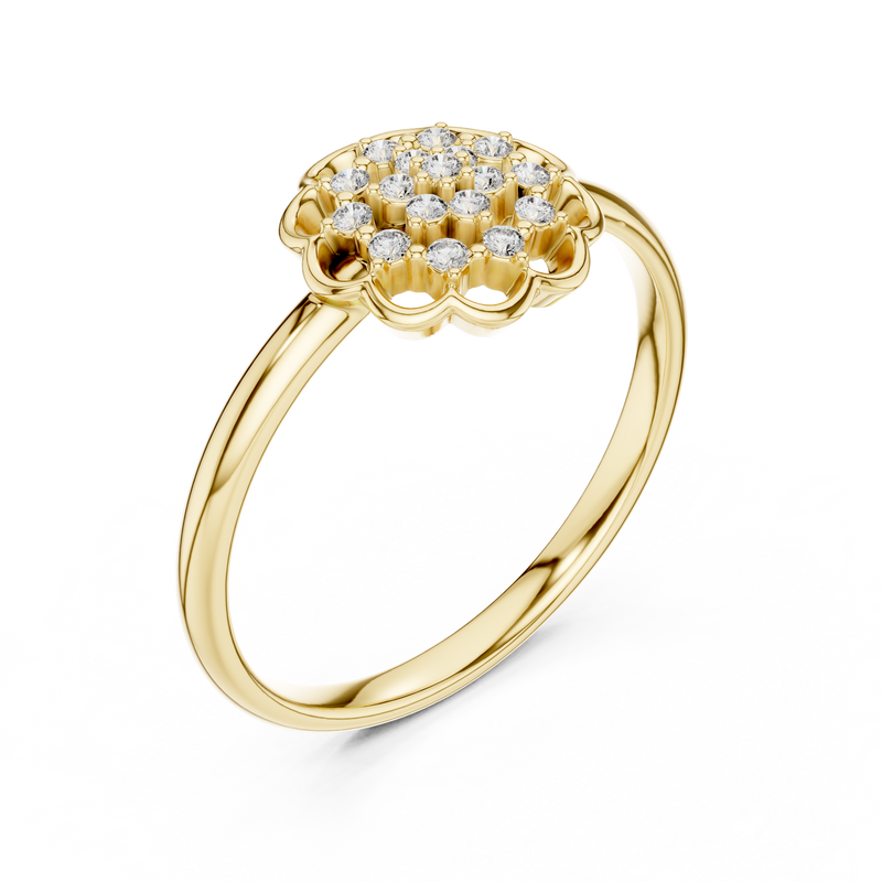 Ladies Ring LR-01 (99) - Yellow Gold - Image
