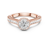 Ladies Ring LR-0206@7 - Rose Gold - Image
