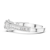 Ladies Ring LR-0206@7 - White Gold - Image
