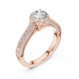 Ladies Ring LR-0206@7 - Rose Gold - Image