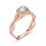 Ladies Ring LR-0208@7 - Rose Gold - Image