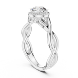 Ladies Ring LR-0208@7 - White Gold - Image