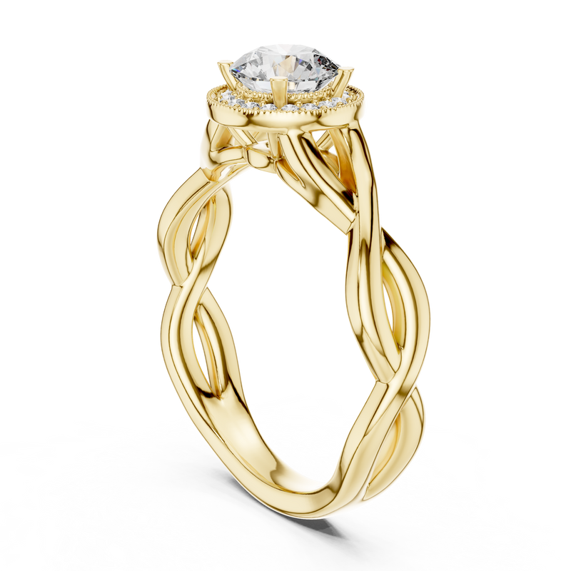 Ladies Ring LR-0208@7 - Yellow Gold - Image